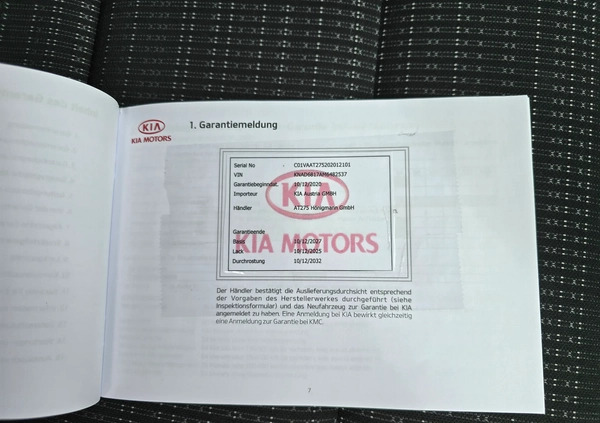 Kia Stonic cena 62900 przebieg: 52000, rok produkcji 2020 z Radom małe 301